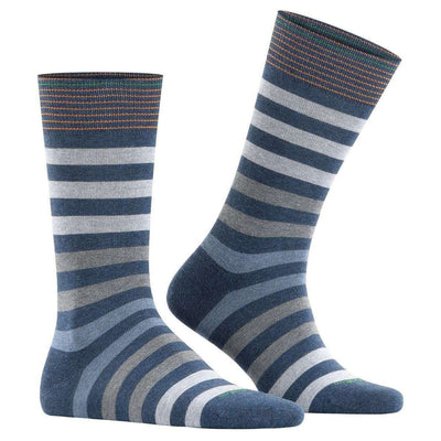Burlington Blue Blackpool Socks
