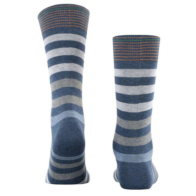 Burlington Blue Blackpool Socks