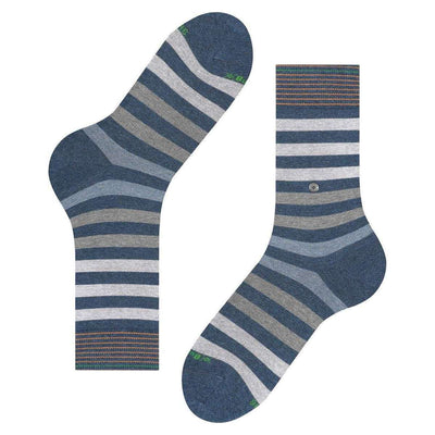 Burlington Blue Blackpool Socks