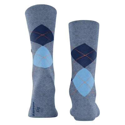 Burlington Blue King Socks