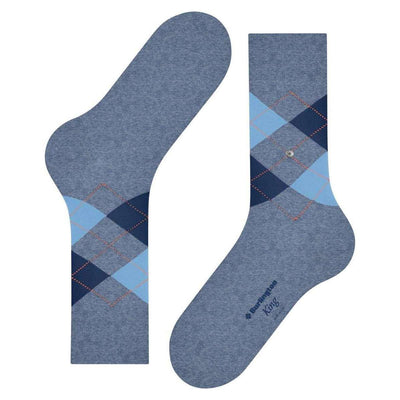 Burlington Blue King Socks