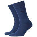 Burlington Blue Leeds Socks