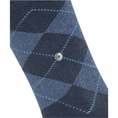 Burlington Blue Marylebone Lurex Socks