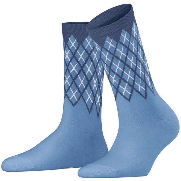 Burlington Blue Mayfair Socks