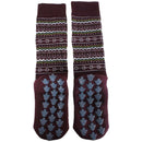 Burlington Burgundy Holiday Homepad Socks