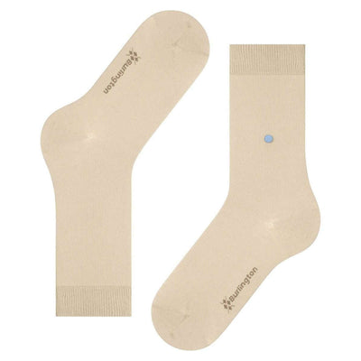 Burlington Cream Lady Socks