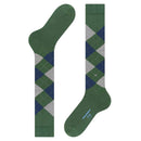 Burlington Green King Knee High Socks