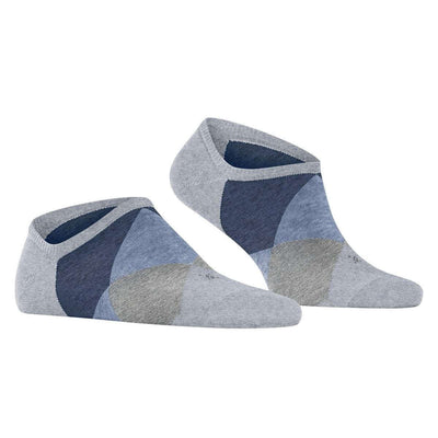Burlington Grey Clyde Sneaker Socks