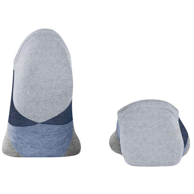 Burlington Grey Clyde Sneaker Socks