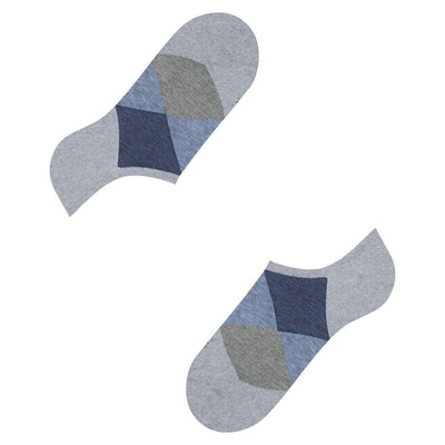 Burlington Grey Clyde Sneaker Socks