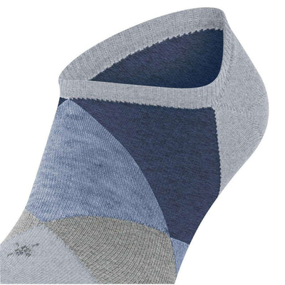 Burlington Grey Clyde Sneaker Socks