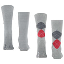 Burlington Grey Everyday Mix 2 Pack Socks