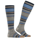 Burlington Grey Stripe Knee High Socks