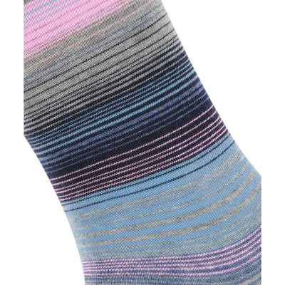 Burlington Grey Stripe Socks
