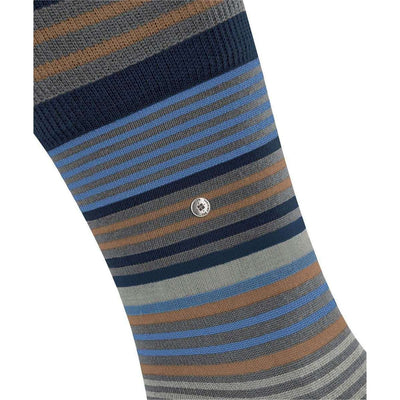 Burlington Grey Stripe Socks