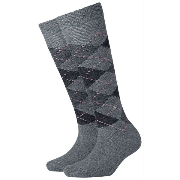 Burlington Grey Whitby Knee High Socks
