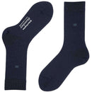 Burlington Navy Bloomsbury Socks