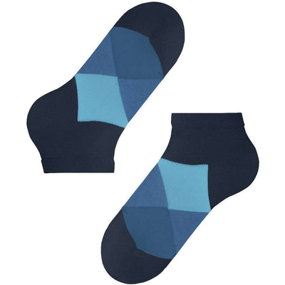 Burlington Navy Clyde Sneaker Socks