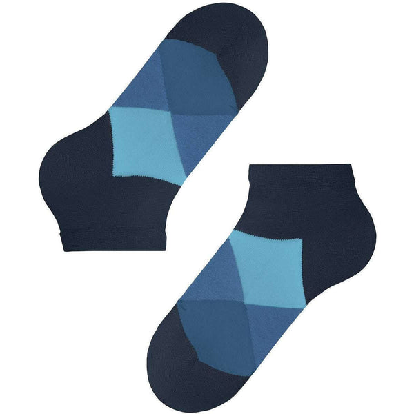 Burlington Navy Clyde Sneaker Socks