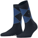 Burlington Navy Darlington Socks