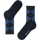 Burlington Navy Darlington Socks