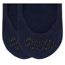 Burlington Navy Everyday 2-Pack No Show Socks