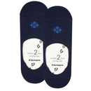 Burlington Navy Everyday 2-Pack No Show Socks