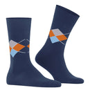 Burlington Navy Multi King Socks