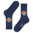 Burlington Navy Multi King Socks