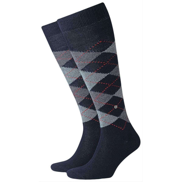 Burlington Navy Preston Knee High Socks