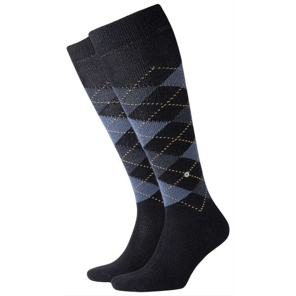 Burlington Navy Preston Knee High Socks