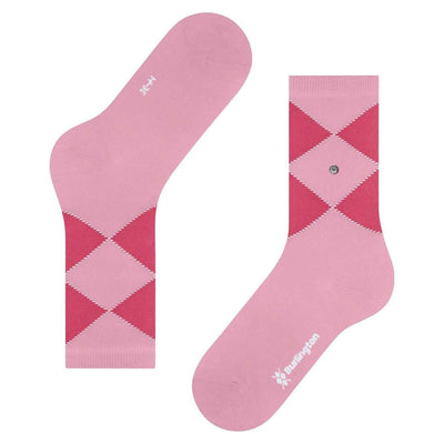 Burlington Pink Darlington Socks