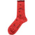 Burlington Red Merry Christmas Glitter Socks