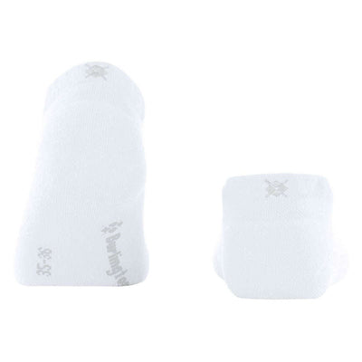 Burlington White Athlesiure Sneaker Socks