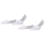 Burlington White Everyday Invisible 2 Pack Socks