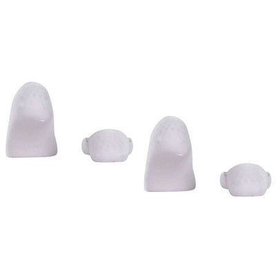 Burlington White Everyday Invisible 2 Pack Socks