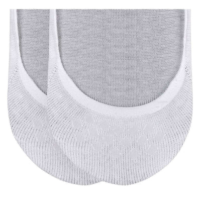 Burlington White Everyday Invisible 2 Pack Socks