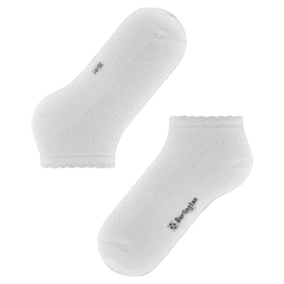 Burlington White Montrose Socks