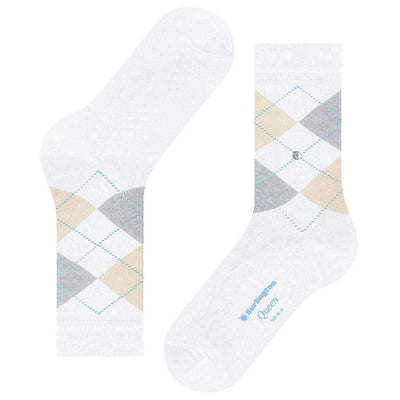 Burlington White Queen Socks