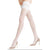 Falke White Seidenglatt 15 Den Stay Up Transparent Floral Stockings