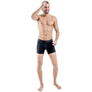 Comfyballs Black No Show Cotton Long Boxer