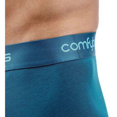 Comfyballs Green Cotton Long Boxer