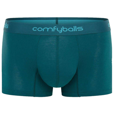 Comfyballs Green Cotton Regular Boxer