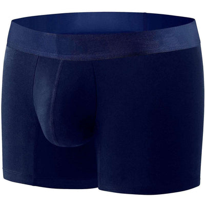 Comfyballs Navy No Show Cotton Long Boxer