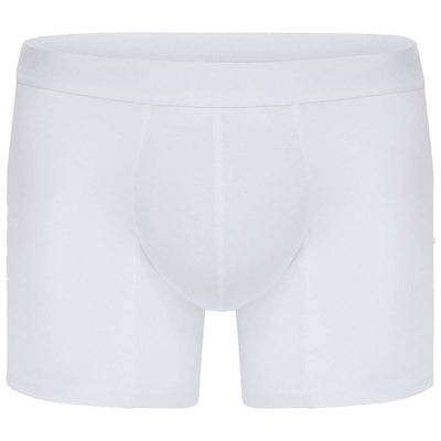 Comfyballs White Cotton Long Boxer