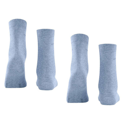 Esprit Blue Basic Easy 2 Pack Socks