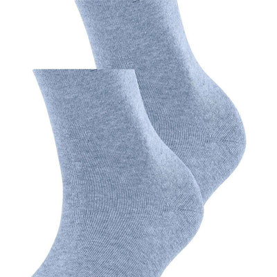Esprit Blue Basic Easy 2 Pack Socks
