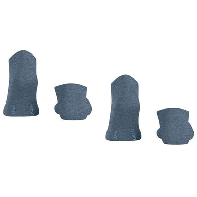 Esprit Blue Basic Uni 2 Pack Sneaker Socks