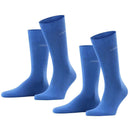 Esprit Blue Basic Uni 2 Pack Socks