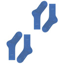 Esprit Blue Basic Uni 2 Pack Socks